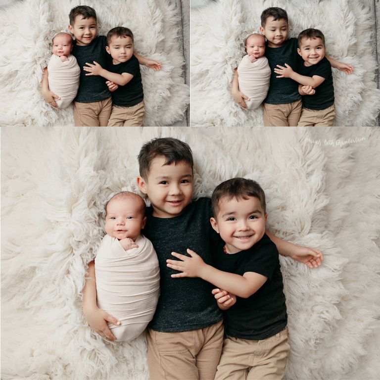 Newborn & Sibling Poses: What To Expect From Your Toddler | Newborn Photography | North Mississippi Photographer | Sibling Pose | Amory, MS