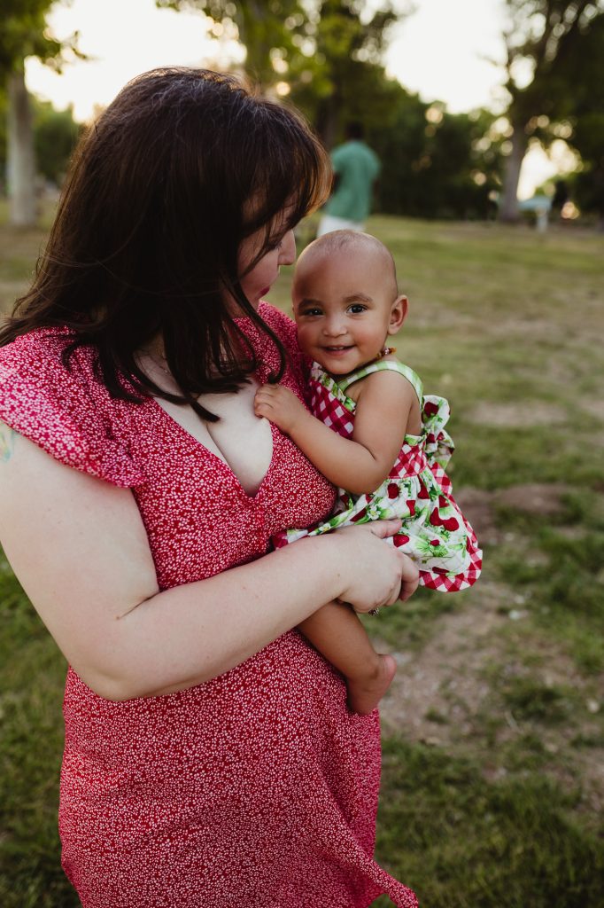 Cake Smash Photography | Family Photographer | Baby Photography | Strawberry Shortcake Cake Smash | Outdoor Cake Smash | Alaska Photographer | Anchorage, Eagle River, Palmer, Wasilla, Alaska